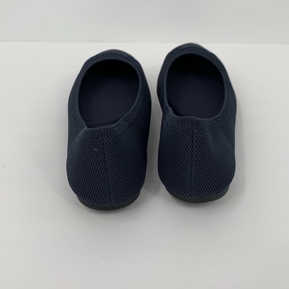 Market & Spruce Keeley stretch ballet flat shoe horse bit navy blue new 8 - Picture 5 of 7